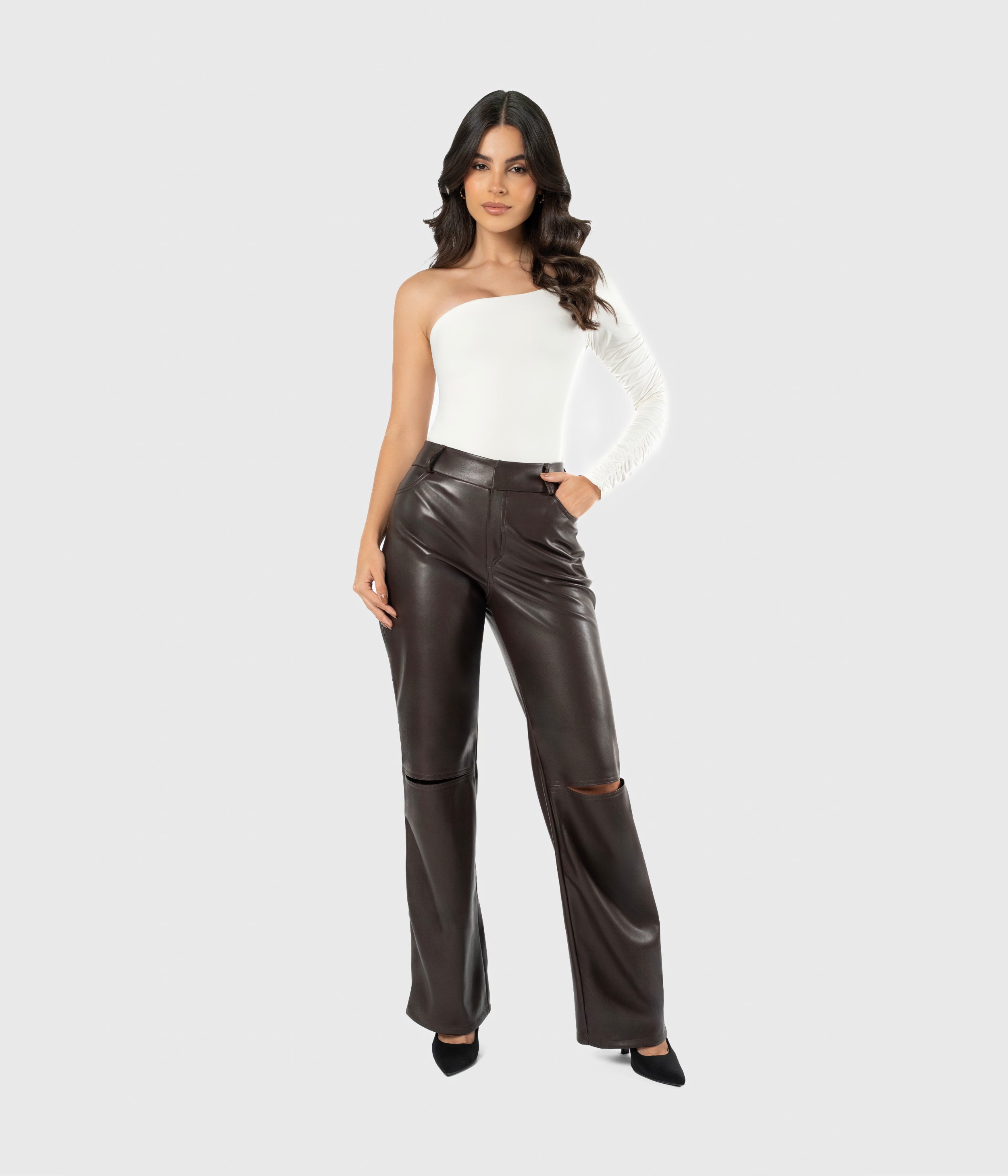 Pantalon Cuero Solenne