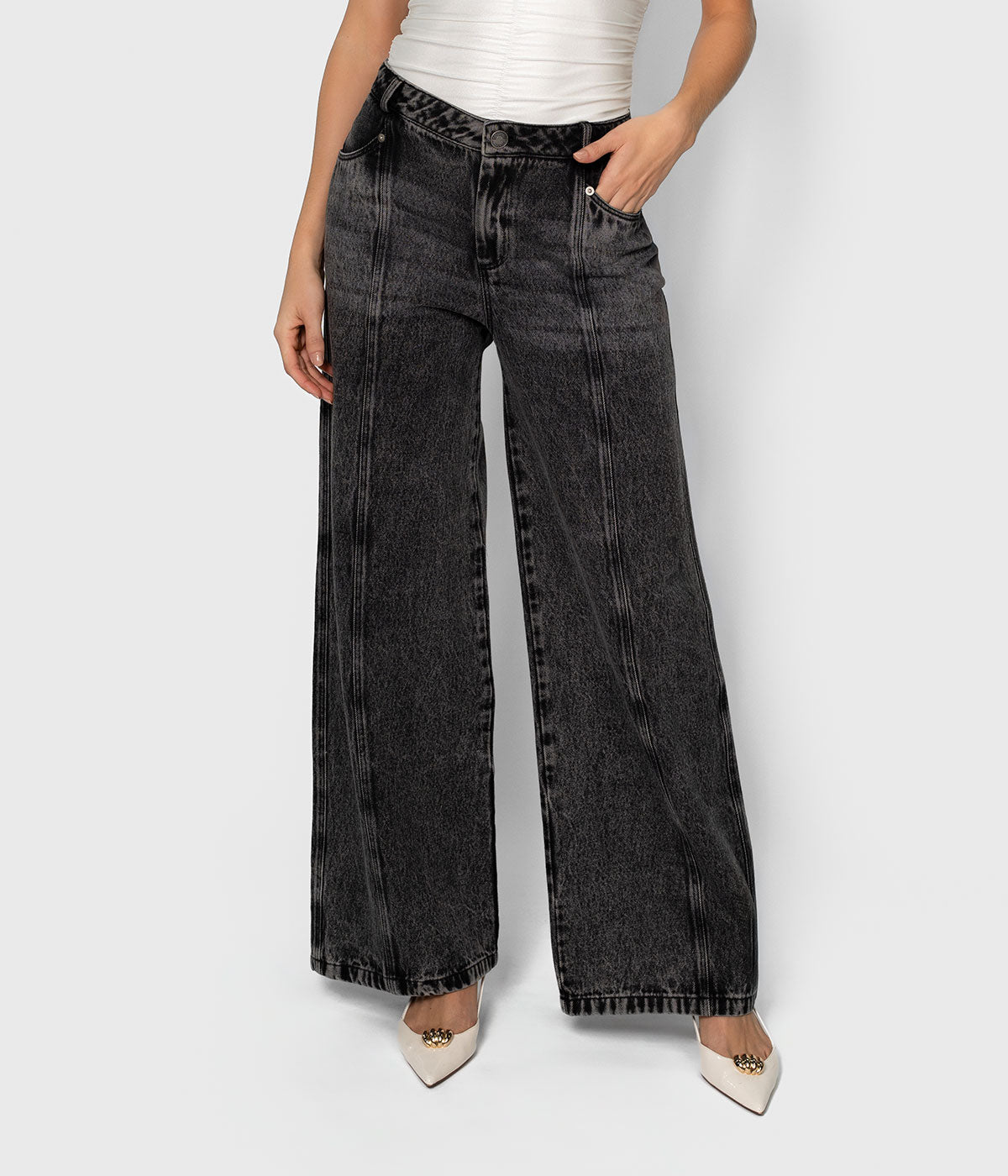 Pantalon Denim Gallene