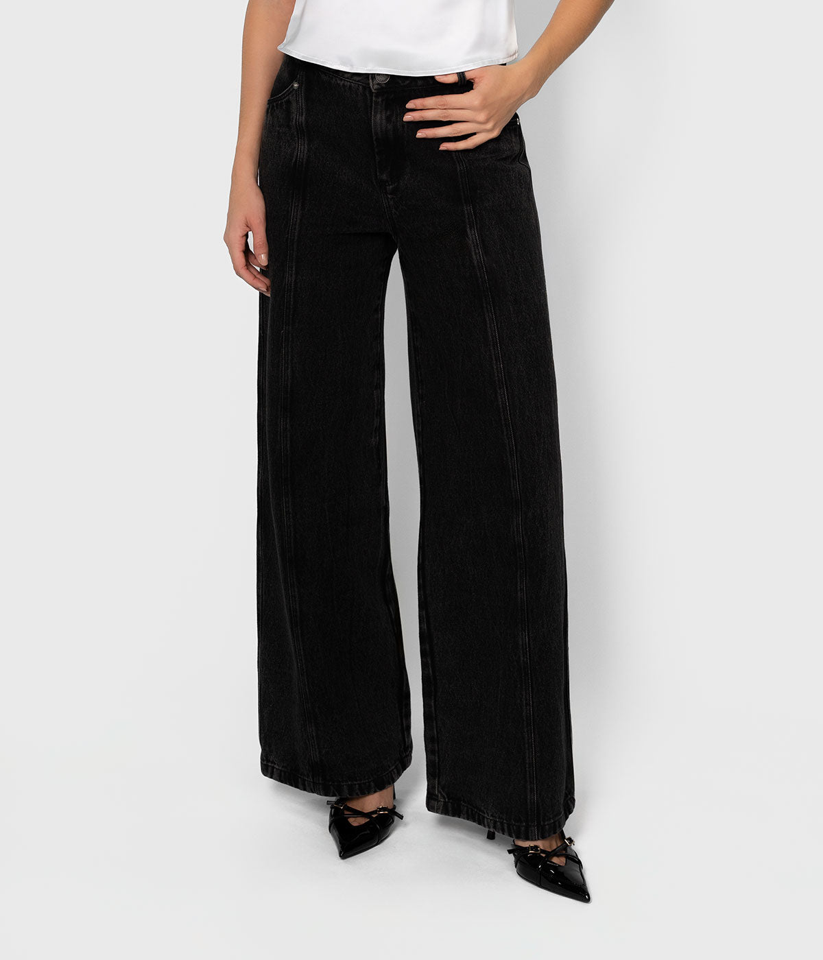 Pantalon Denim Gallene