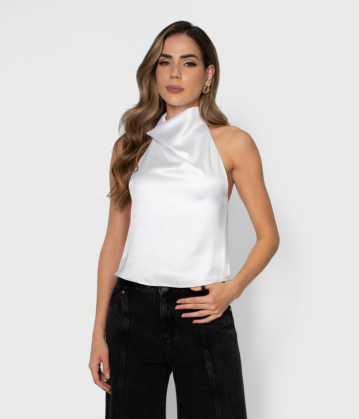 Top Satinado Aurora