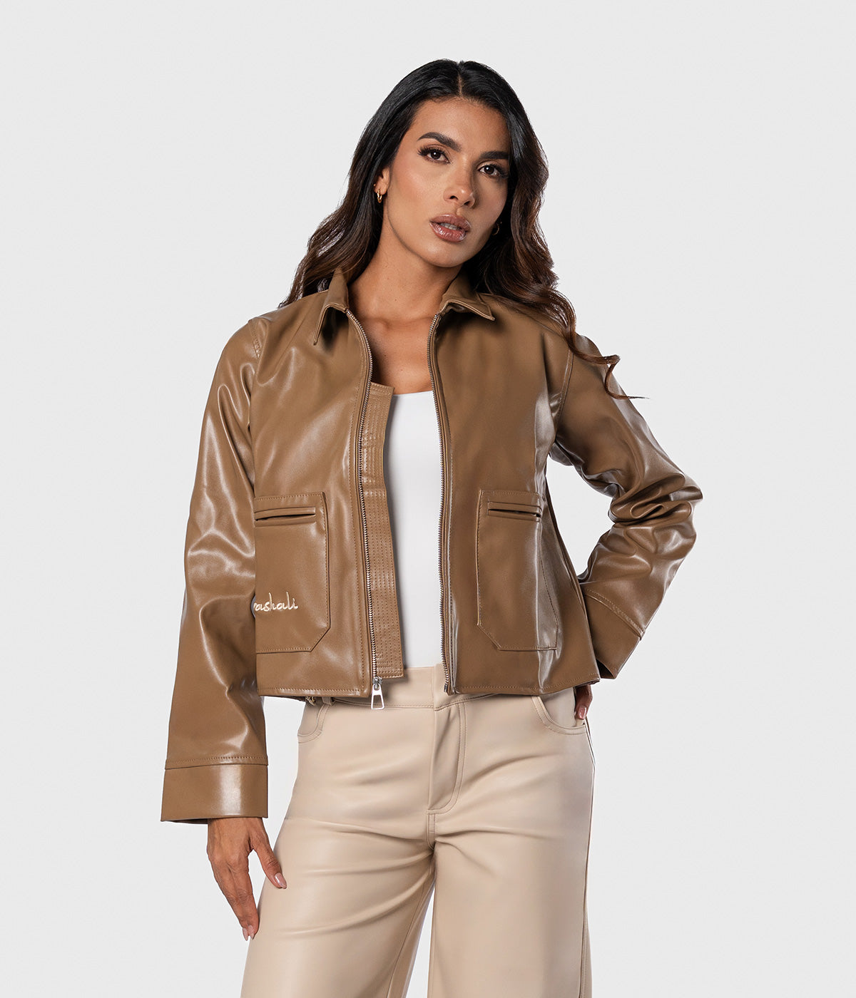 Chaqueta Cuero Gaia