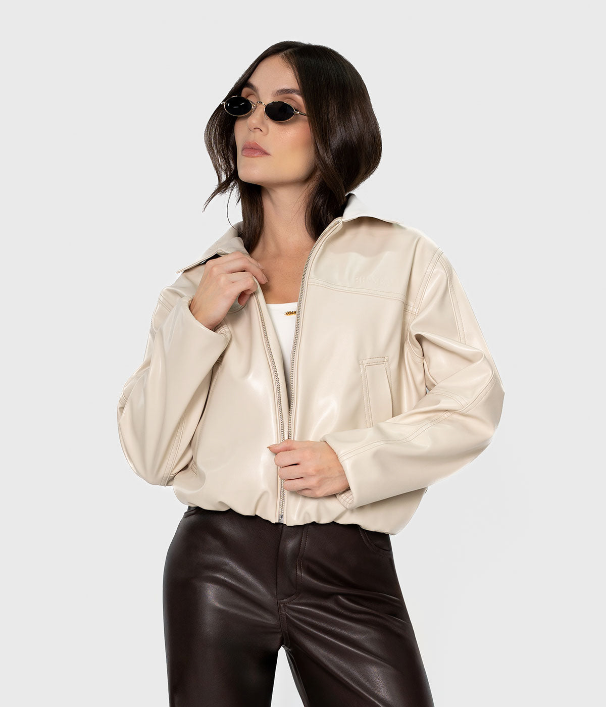 Chaqueta Cuero Mara