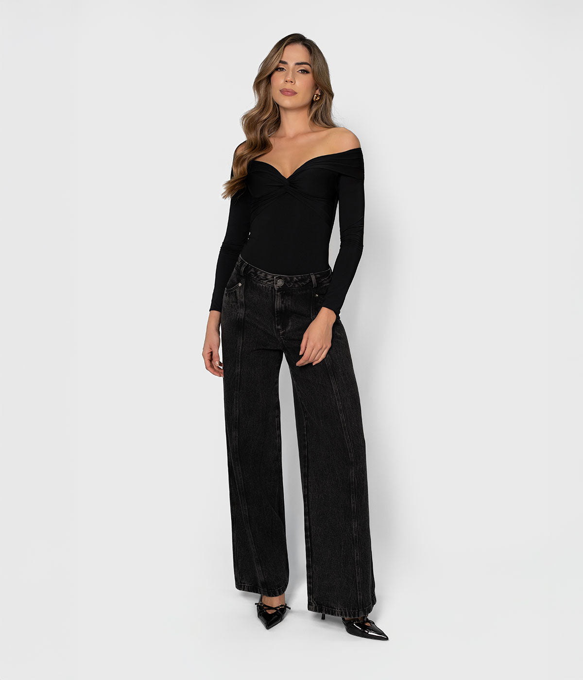 Pantalon Denim Gallene