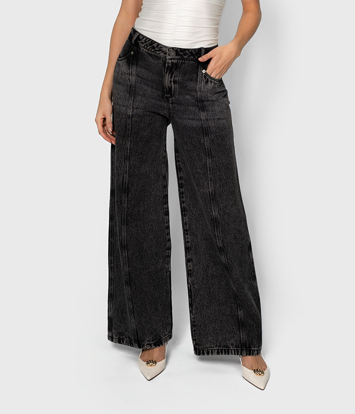 Pantalon Denim Gallene