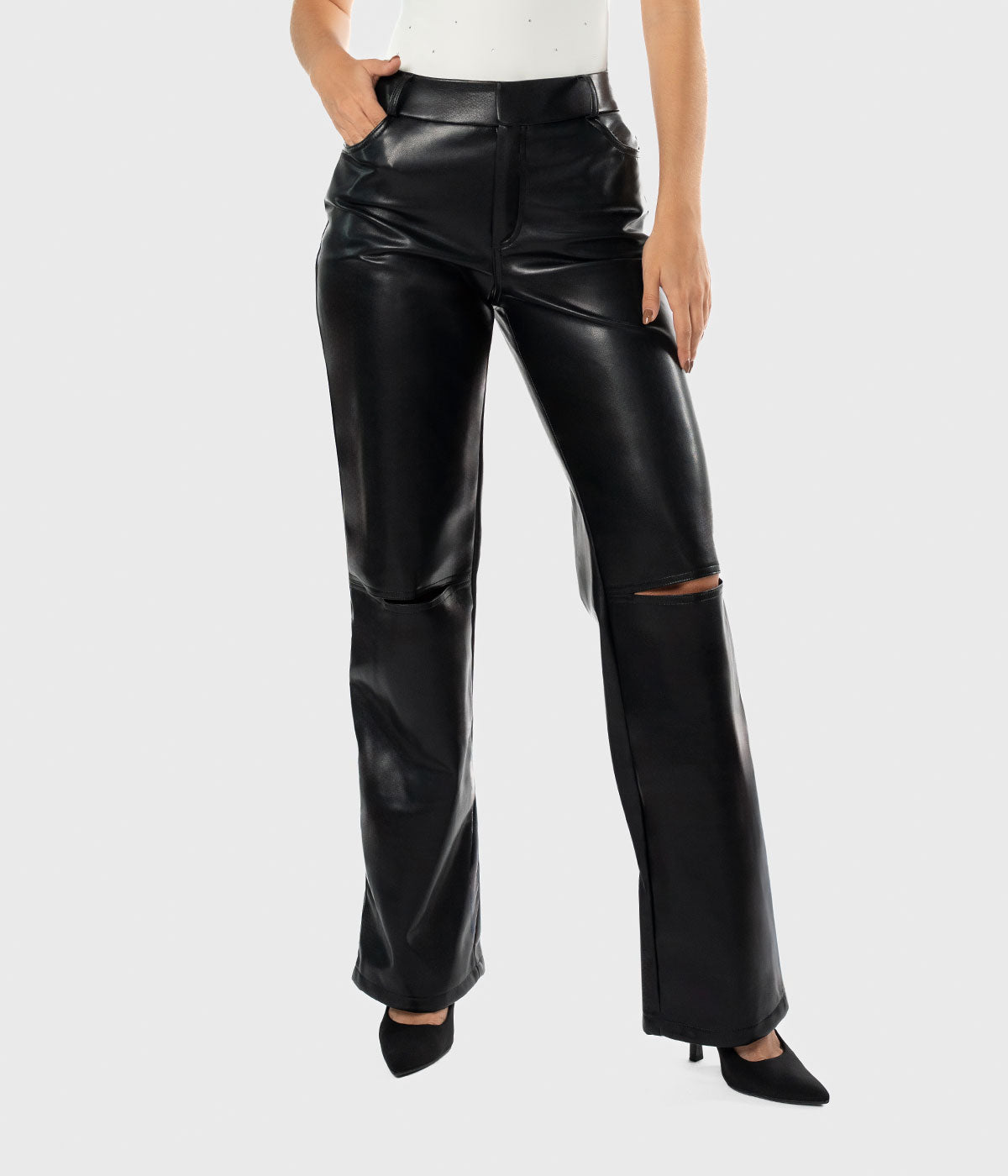 Pantalon Cuero Solenne